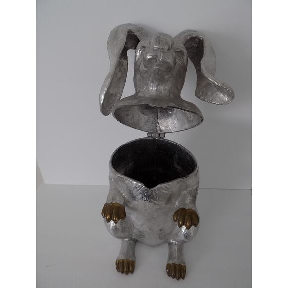 Vintage Arthur Court Rabbit wine cooler wine bucket chiller 1986 - Picture 12 of 14